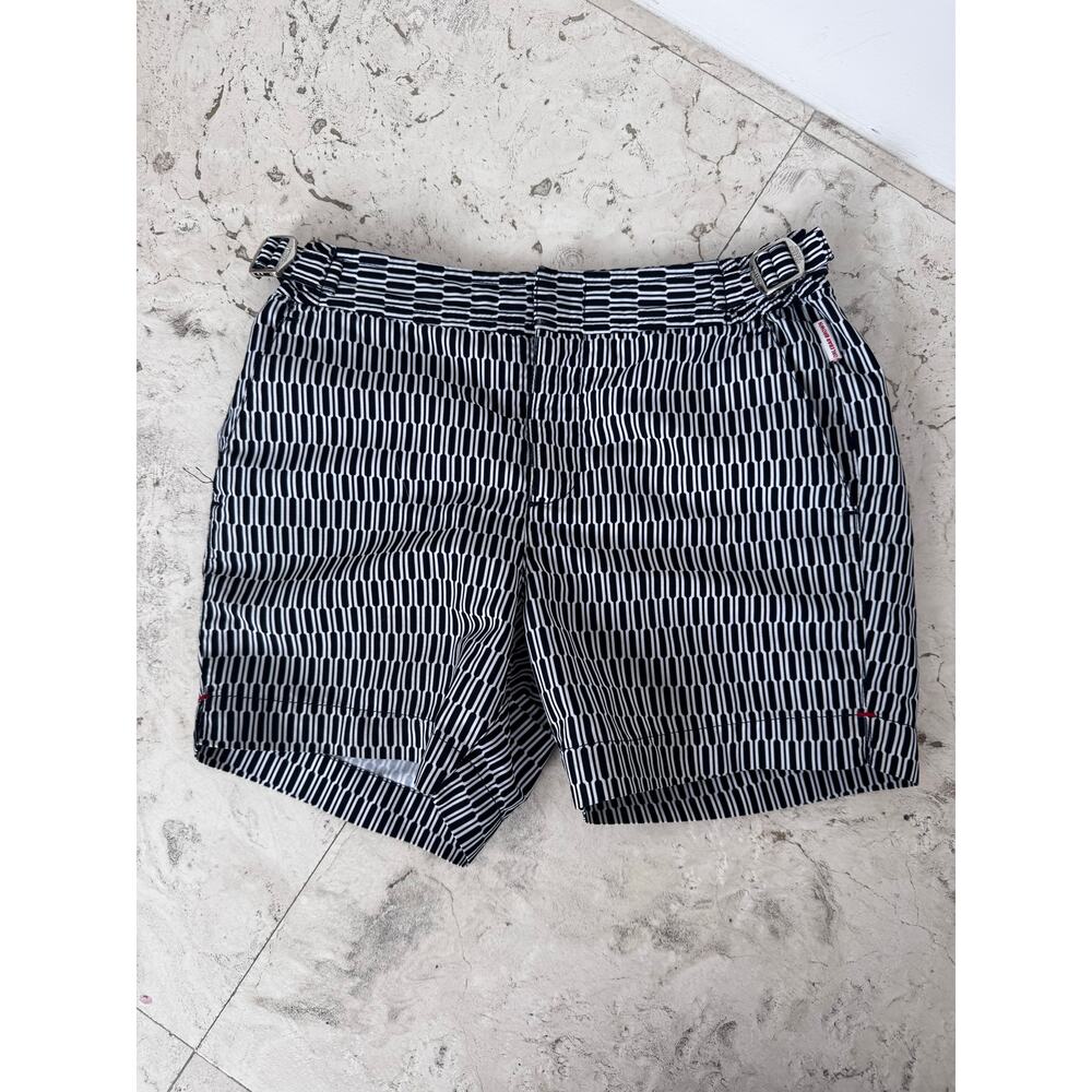 Orlebar Brown Navy White Swim Trunks Boys 8